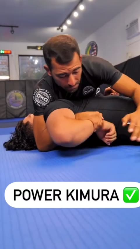 Power Kimura — finish the kimura every time