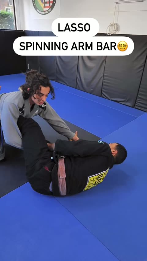Arm bar from lasso guard (drill)