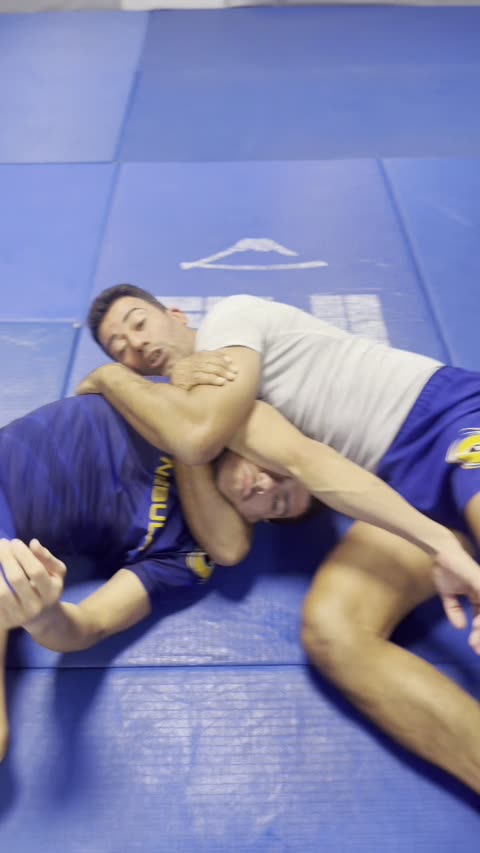 Front Headlock to Anaconda Choke — Roll-Through Chain